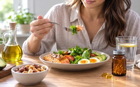D-vitamin bevétele kiegyensúlyozott, valamennyi zsírt tartalmazó étkezés mellett