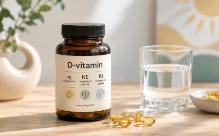 Mit jelent az NE vagy IU a D-vitamin címkéjén?