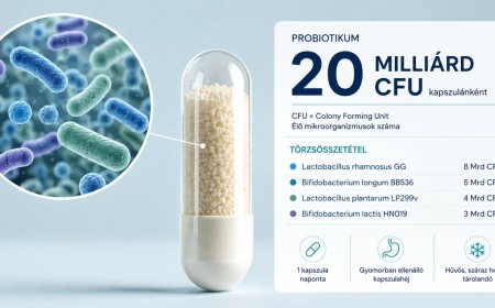 Probiotikumok: mit jelent a CFU a címkén?