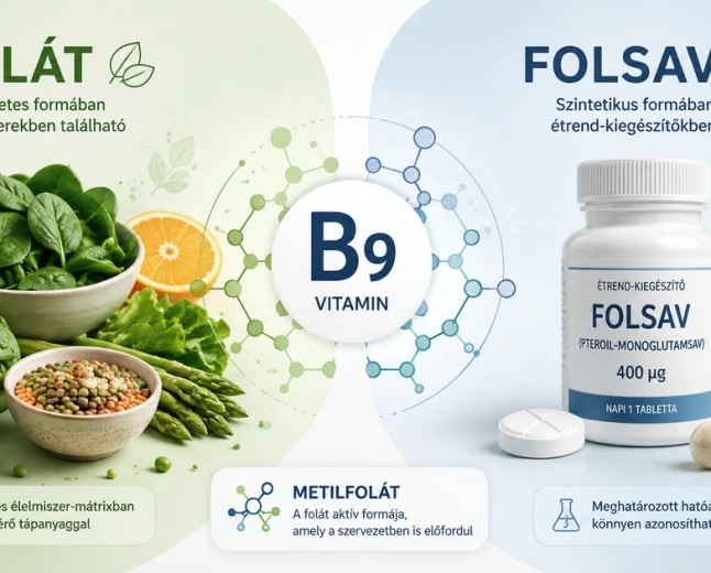 Folát vagy folsav: mi a különbség?
